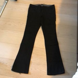 Paige Laguna black boot cut denim - size 27